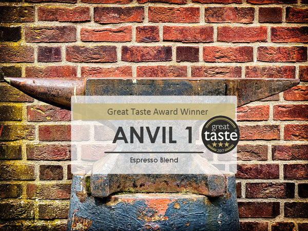 ANVIL 3 Star Great Taste Award Winning Hand Roasted Coffee